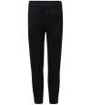 TL582 Tombo Kids Slim Leg Training Pants Black colour image
